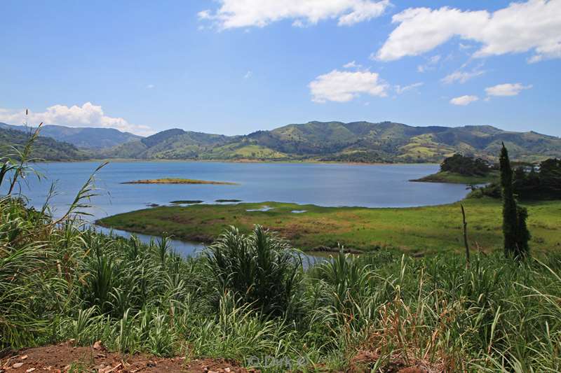 Costa Rica Santa Elena reservoir lake