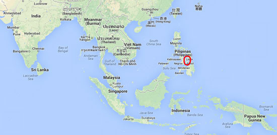 map filippijnen cebu manapascua bohol