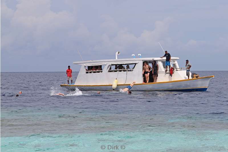 dinghy princess rani in the maldives
