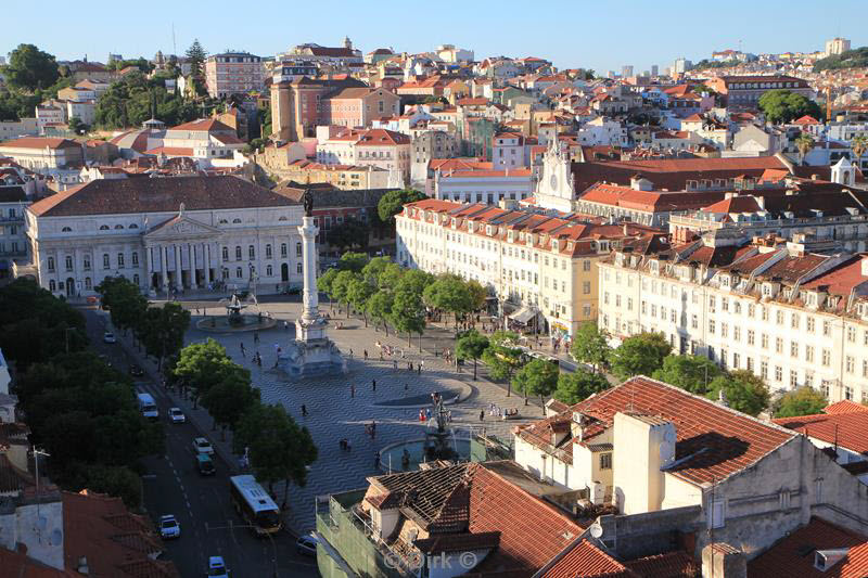 citytrip lissabon portugal baixa