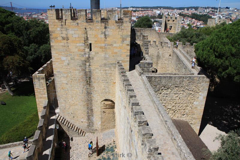citytrip lissabon portugal Castelo de Sao Jorge