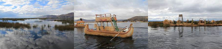 titicacameer peru de rieten eilanden