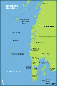 duikplaatsen thailand phuket