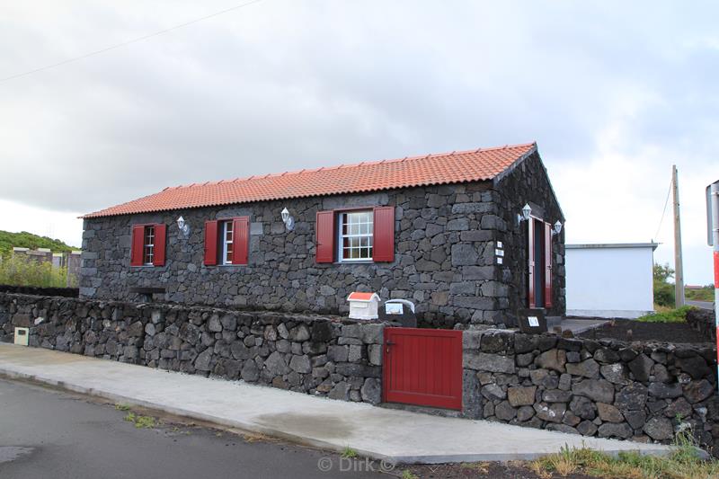 azores pico houses built in lava stones