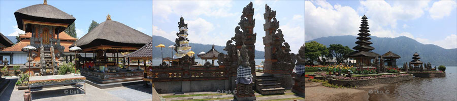 bali bratan lake pura puseh danu